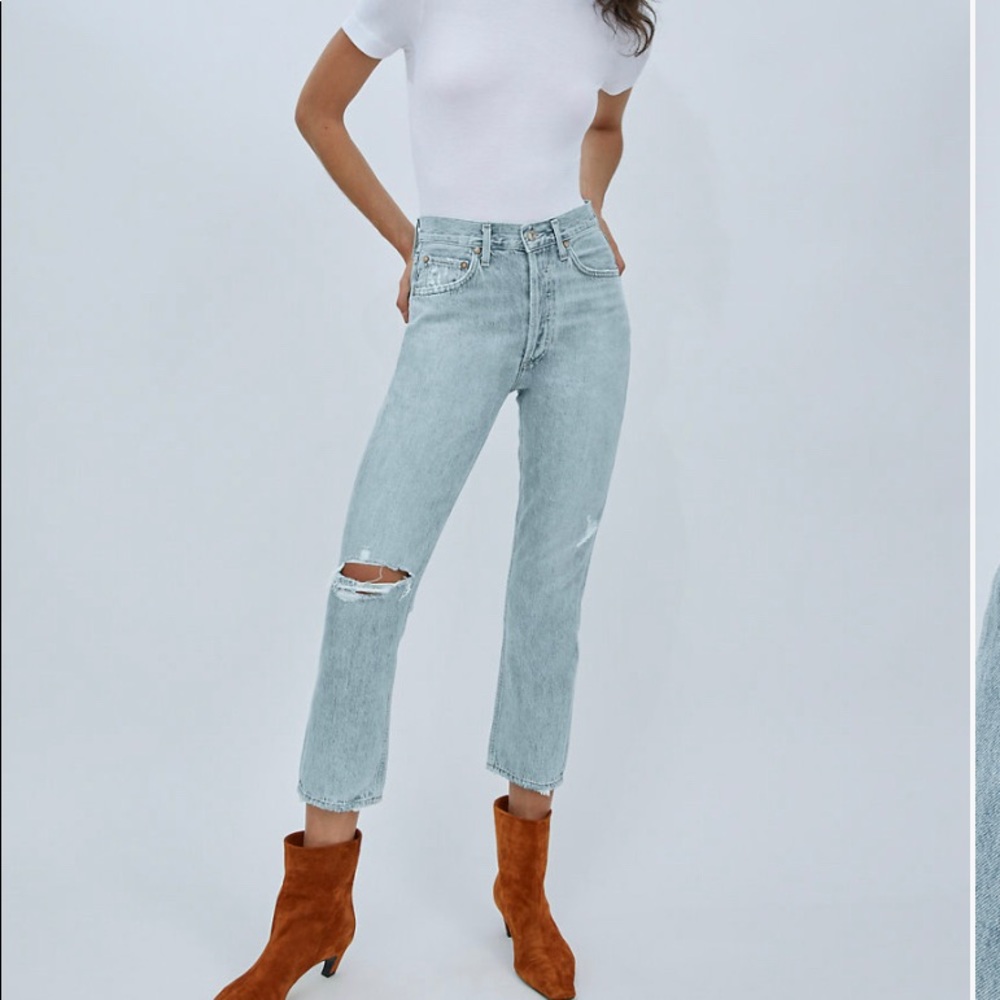 TRADE DONT BUY Agolde Riley Jean size 22